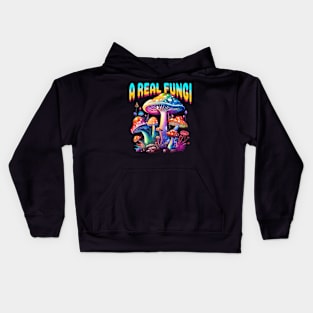 Fungi Mushroom Real Fungi Kids Hoodie